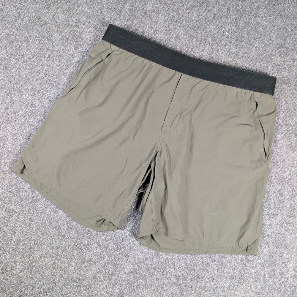 Ten Thousand Tactical Shorts Mens XL Green 7" Inseam Water Repellent Stretch